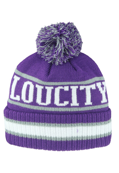 LouCity Freestyle Pom Beanie