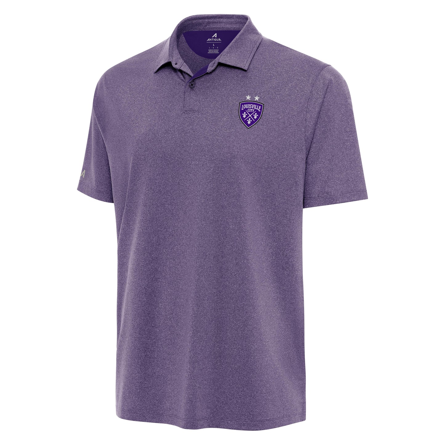 LouCity Kinetic Heathered Polo