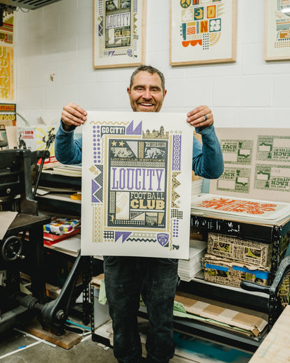 LouCity Special Edition Brad Vetter Design Poster Print