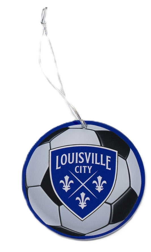 LouCity Soccer Ball Acrylic Ornament