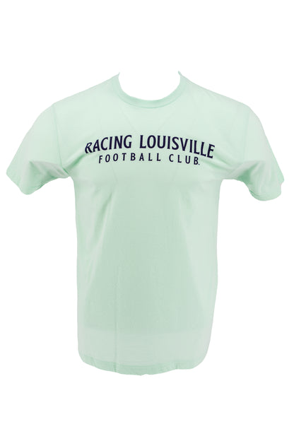 Racing Wordmark Sueded Short Sleeve T-Shirt