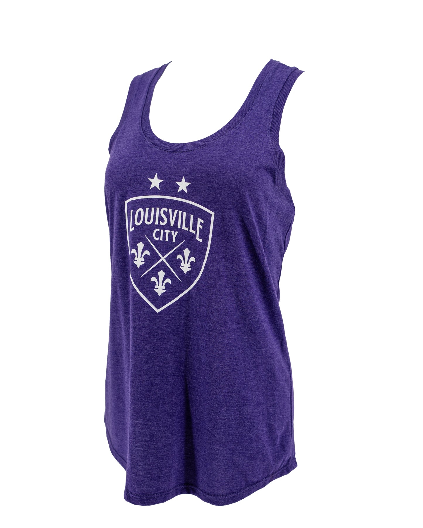 LouCity Women's Primary Logo Tri-blend Tank