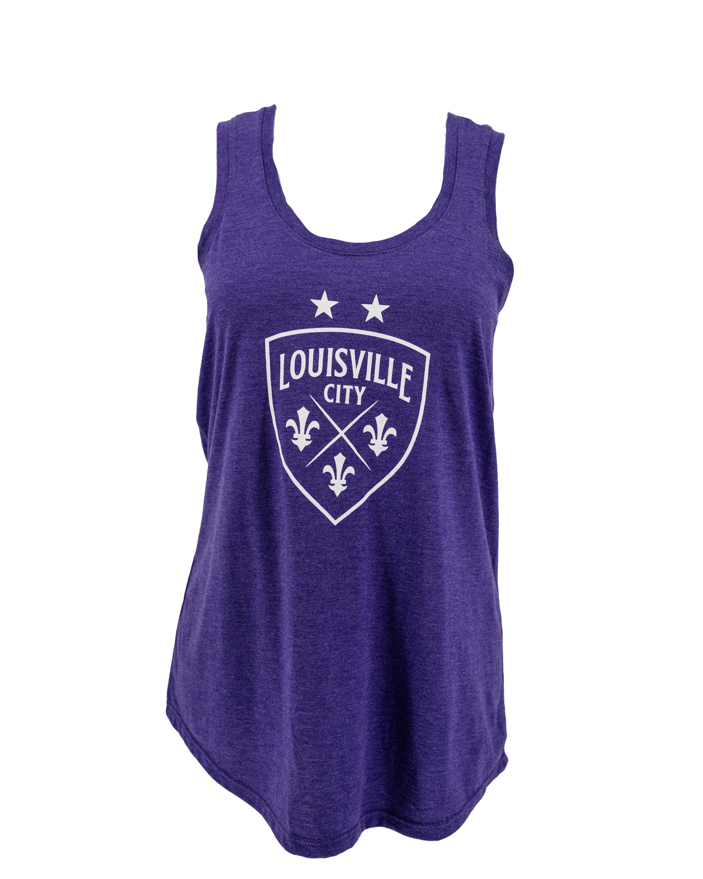 LouCity Women's Primary Logo Tri-blend Tank