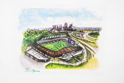 Lynn Family Stadium Print by Bri Bowers