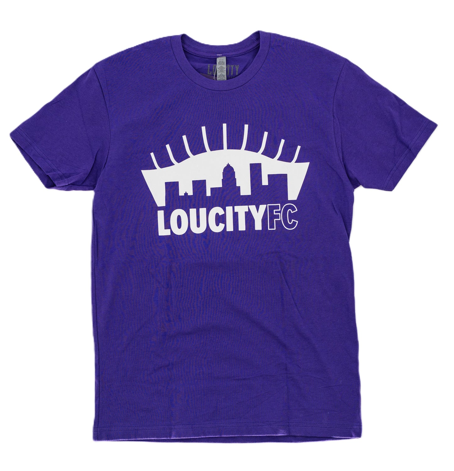 Louisville City Skyline Stadium Short Sleeve T-shirt