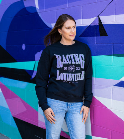 Racing 90's Design Crewneck Sweatshirt