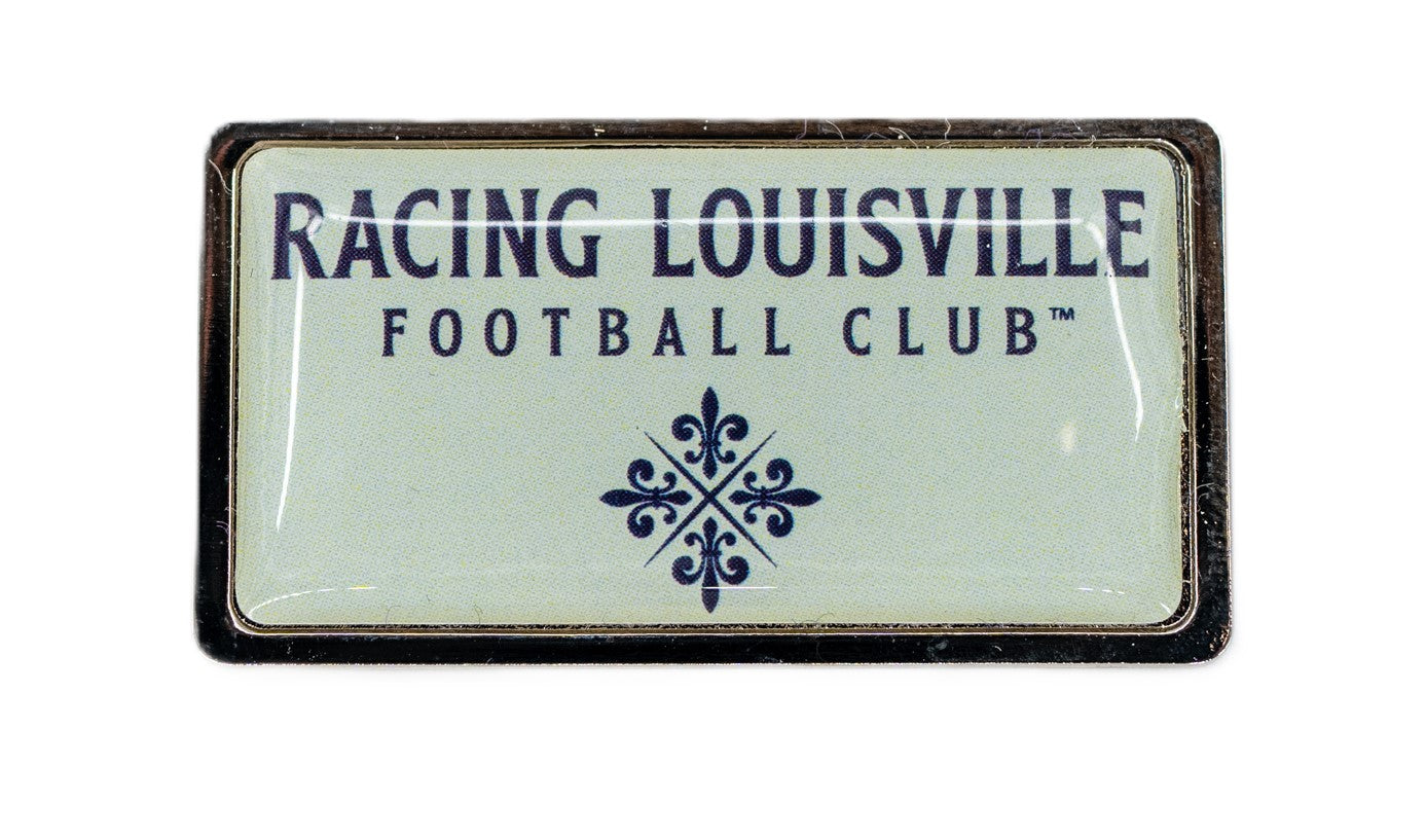 Racing Louisville Football Club Rectangle Lapel Pin