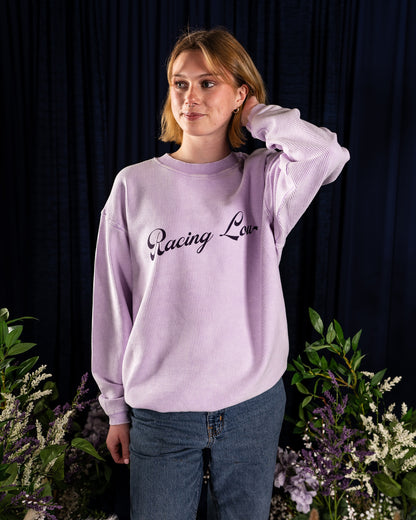 Racing Women's Corded Crewneck Home Run Sweatshirt