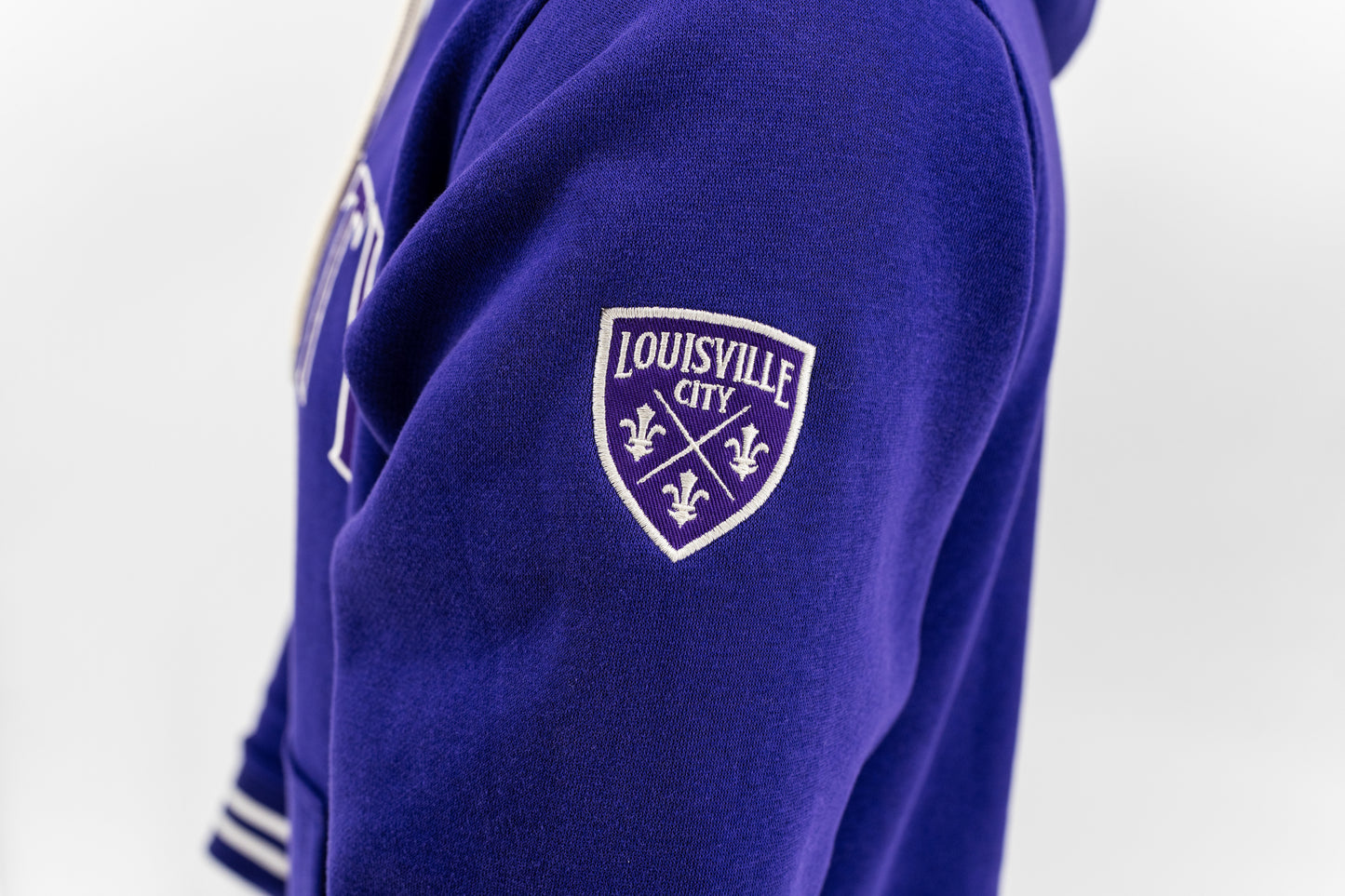 LouCity Elevated Core Curved Wordmark Relaxed Hooded Sweatshirt