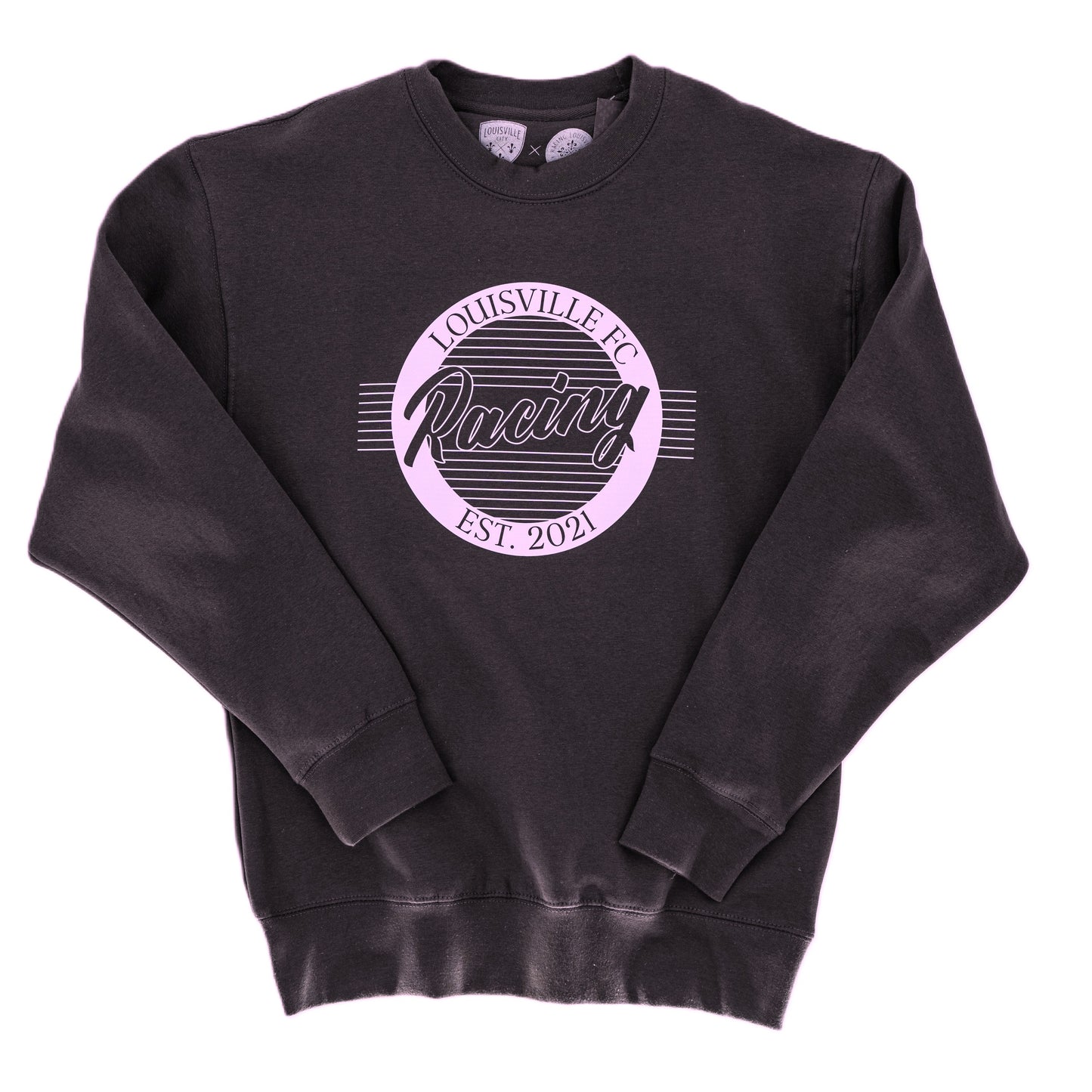 Racing Retro Script Crewneck Sweatshirt