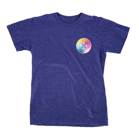 Racing Pride Primary Logo Heathered T-Shirt