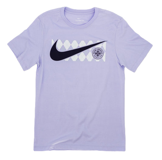 Racing Nike Winner's Circle Swoosh Core Cotton Short Sleeve T-Shirt