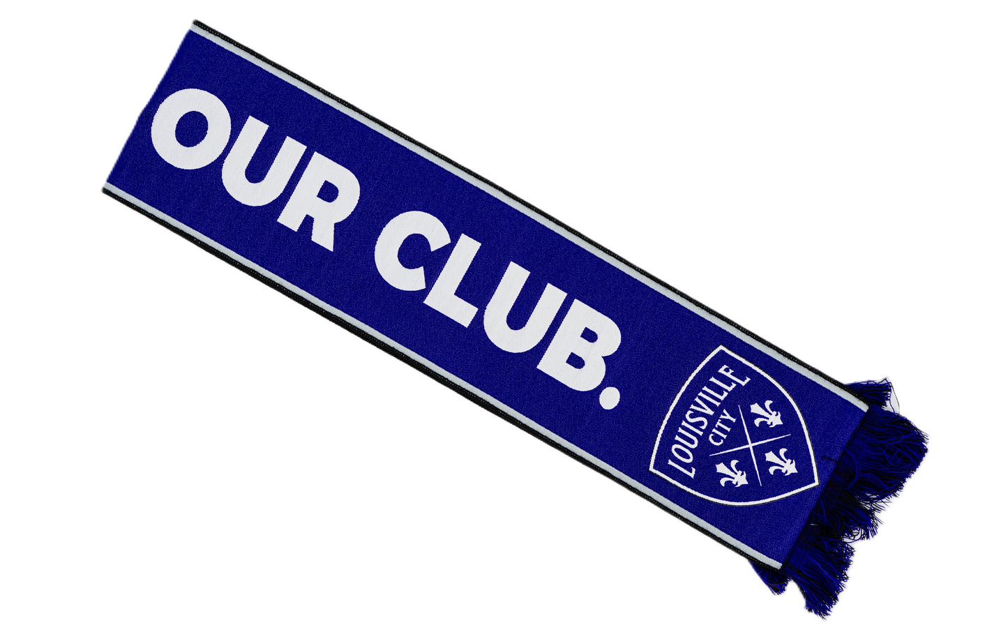 LouCity Our City Our Club Jaquard Knit Woven Scarf
