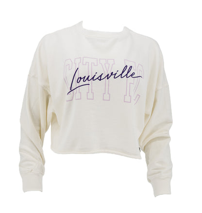 LouCity Women's Owen Cropped Long Sleeve T-shirt