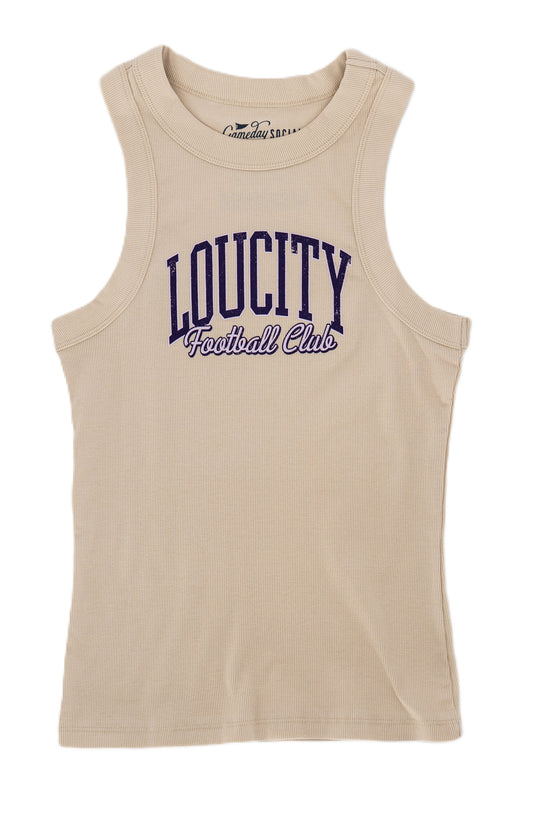 LouCity Women's Epps Ribbed Tank Top