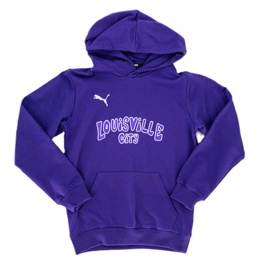 LouCity Youth Graffiti Wordmark Sweatshirt