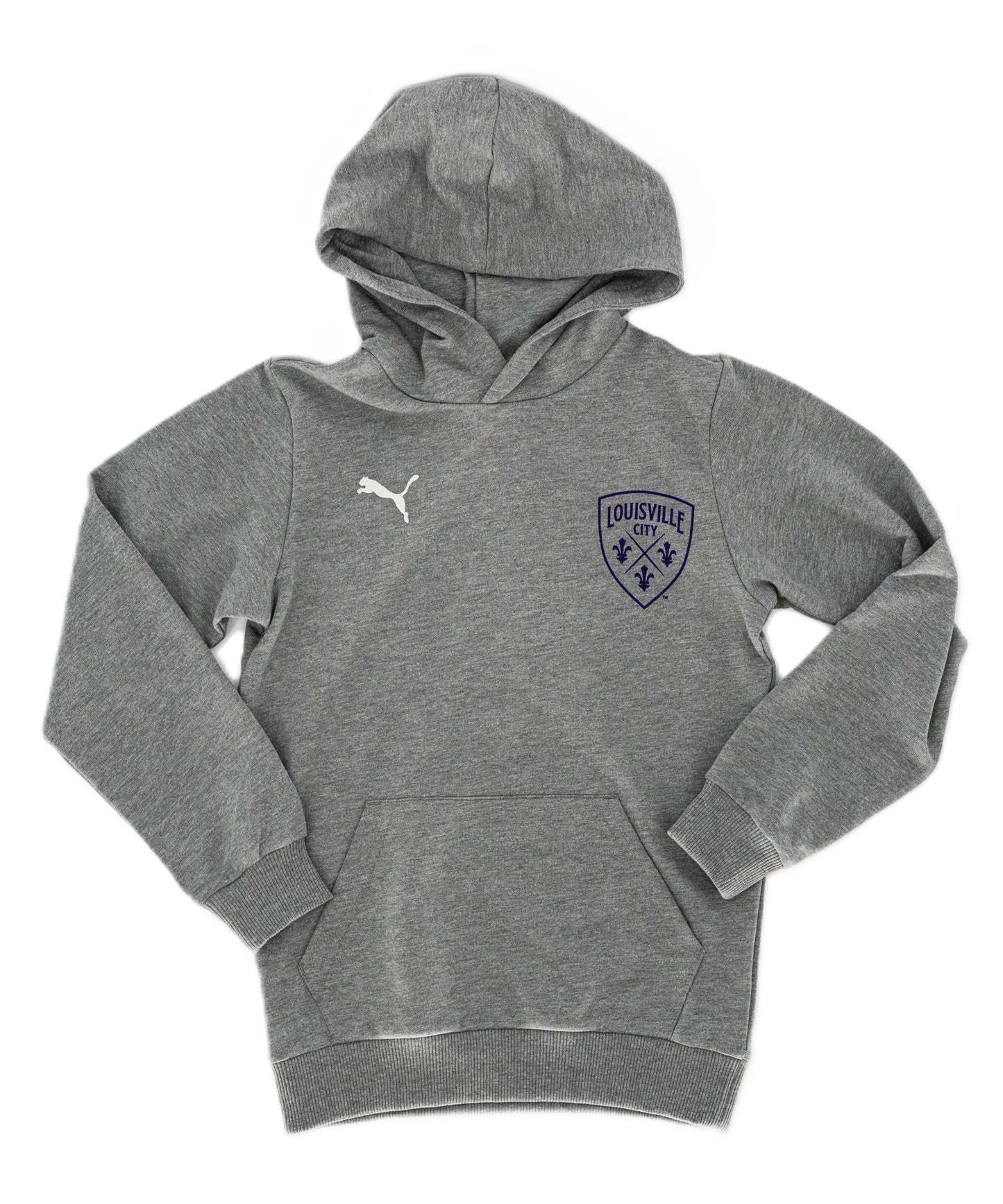 LouCity Youth Vamos 2-Sided Hooded Sweatshirt