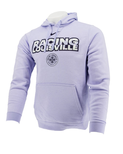 Racing Nike Winner's Circle Wordmark Club Fleece Hooded Sweatshirt