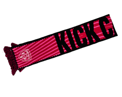LouCity Pink Night Kick Cancer HD Knit Scarf