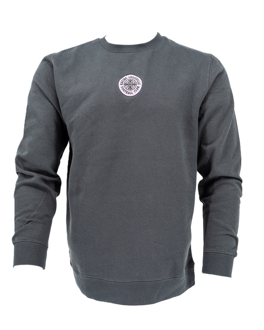 Racing Primary Logo Embroidered Center Chest Crewneck Sweatshirt