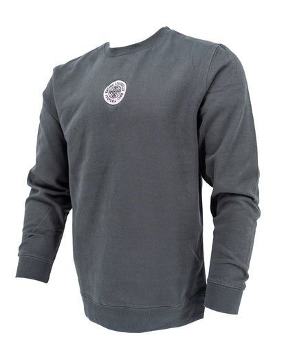 Racing Primary Logo Embroidered Center Chest Crewneck Sweatshirt