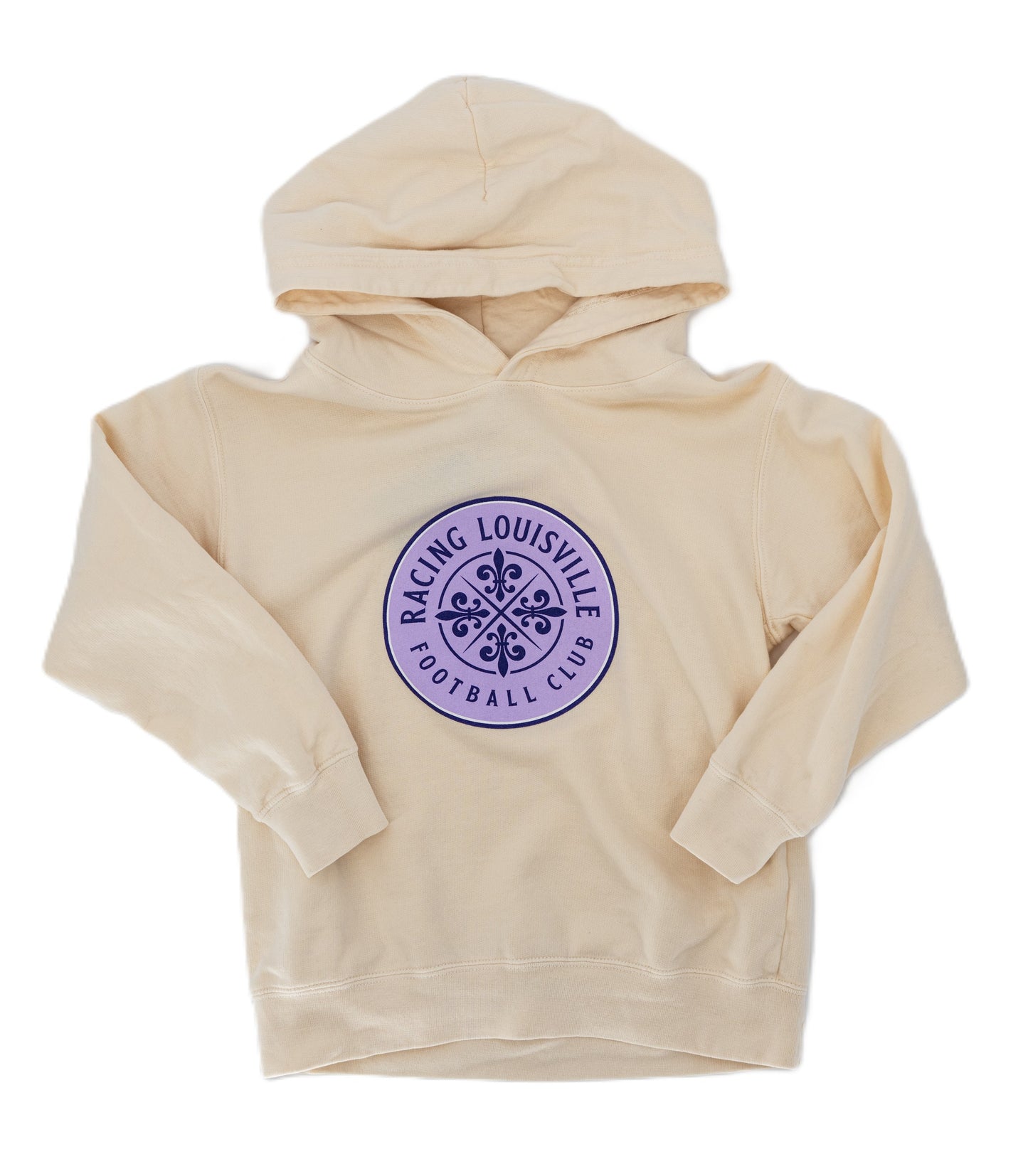 Racing Youth Primary Logo Sponge Fleece Hooded Sweatshirt