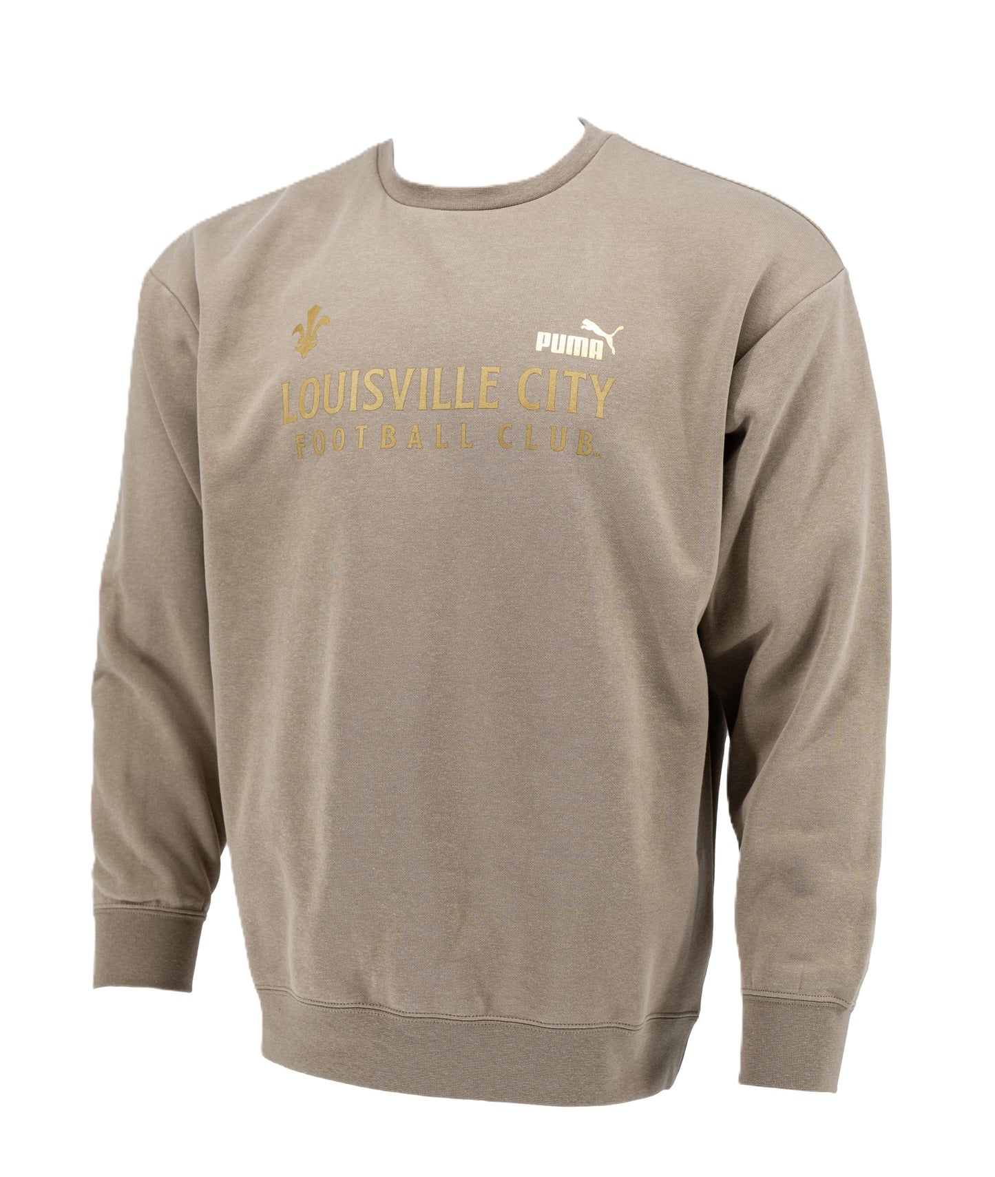 LouCity Puma Maximal Metallic Crewneck Sweatshirt