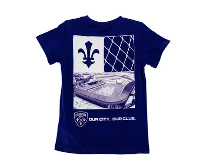 LouCity Youth Stadium Collage T-shirt