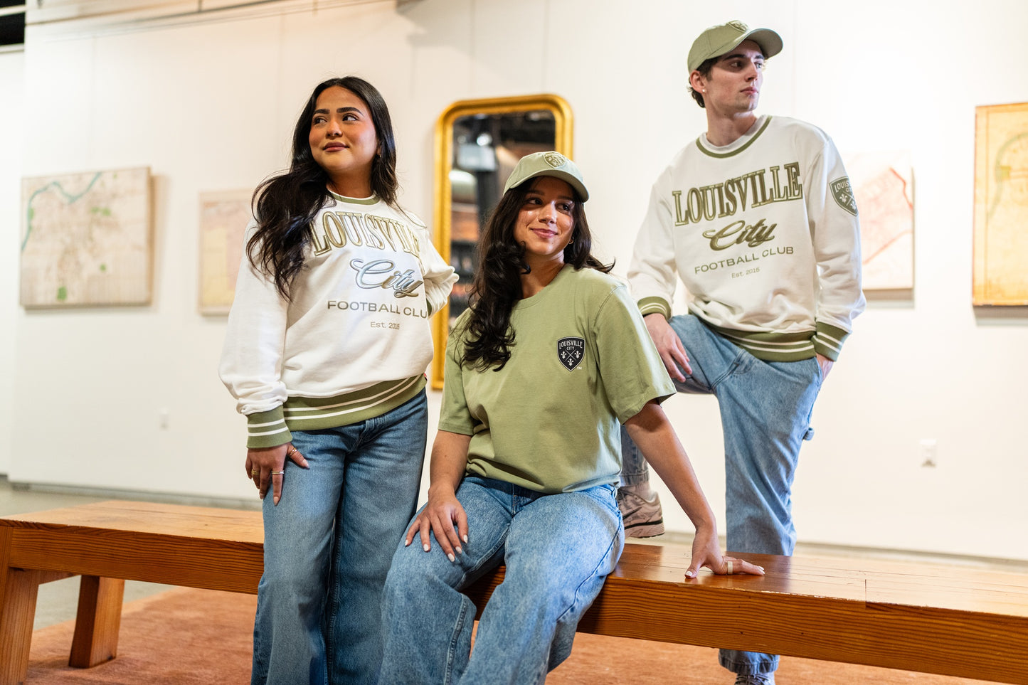 LouCity Ellington Mineral Crewneck Sweatshirt