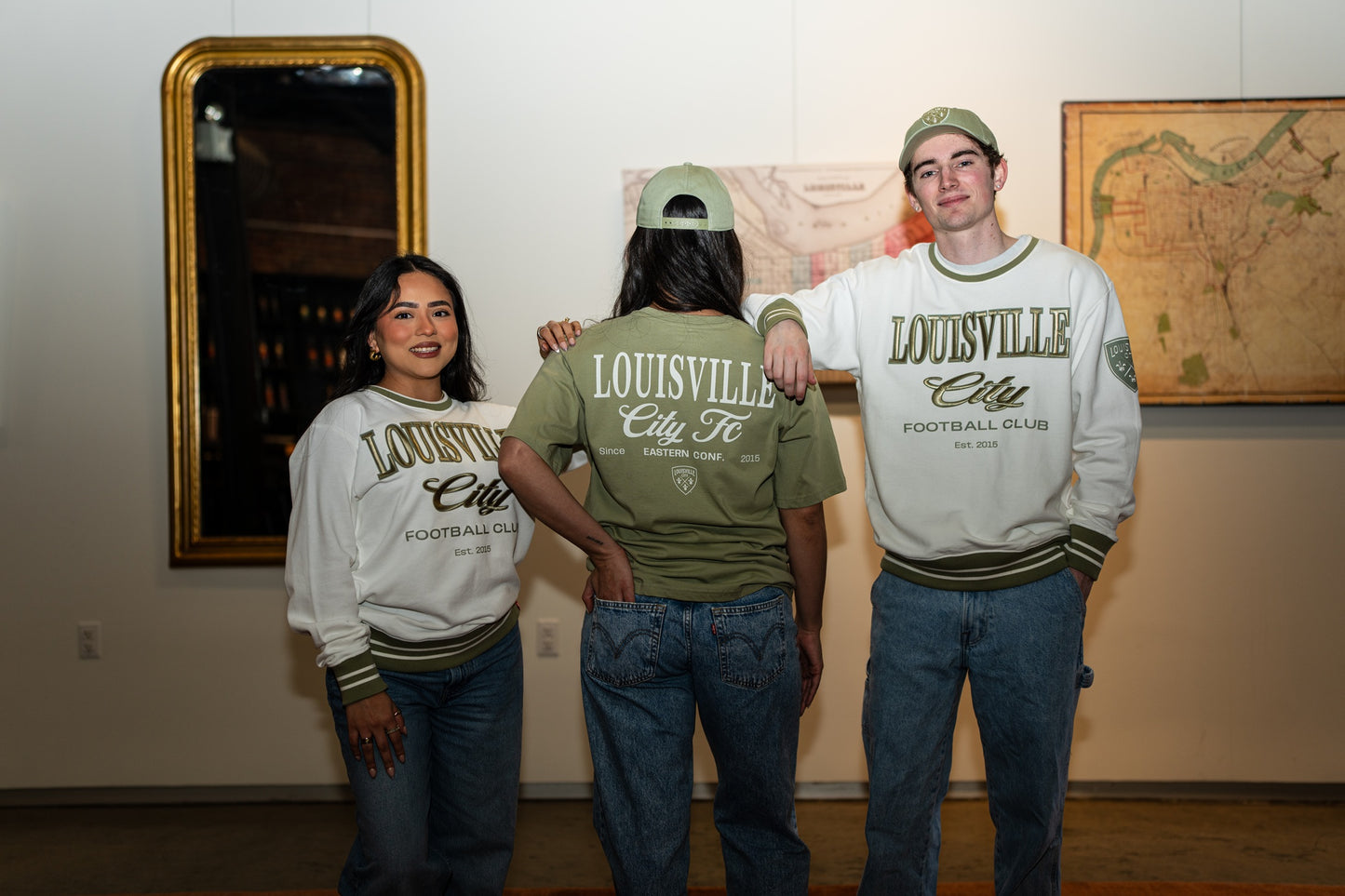 LouCity Ellington Mineral Crewneck Sweatshirt