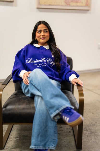LouCity Relaxed Rugger Pullover Sweatshirt