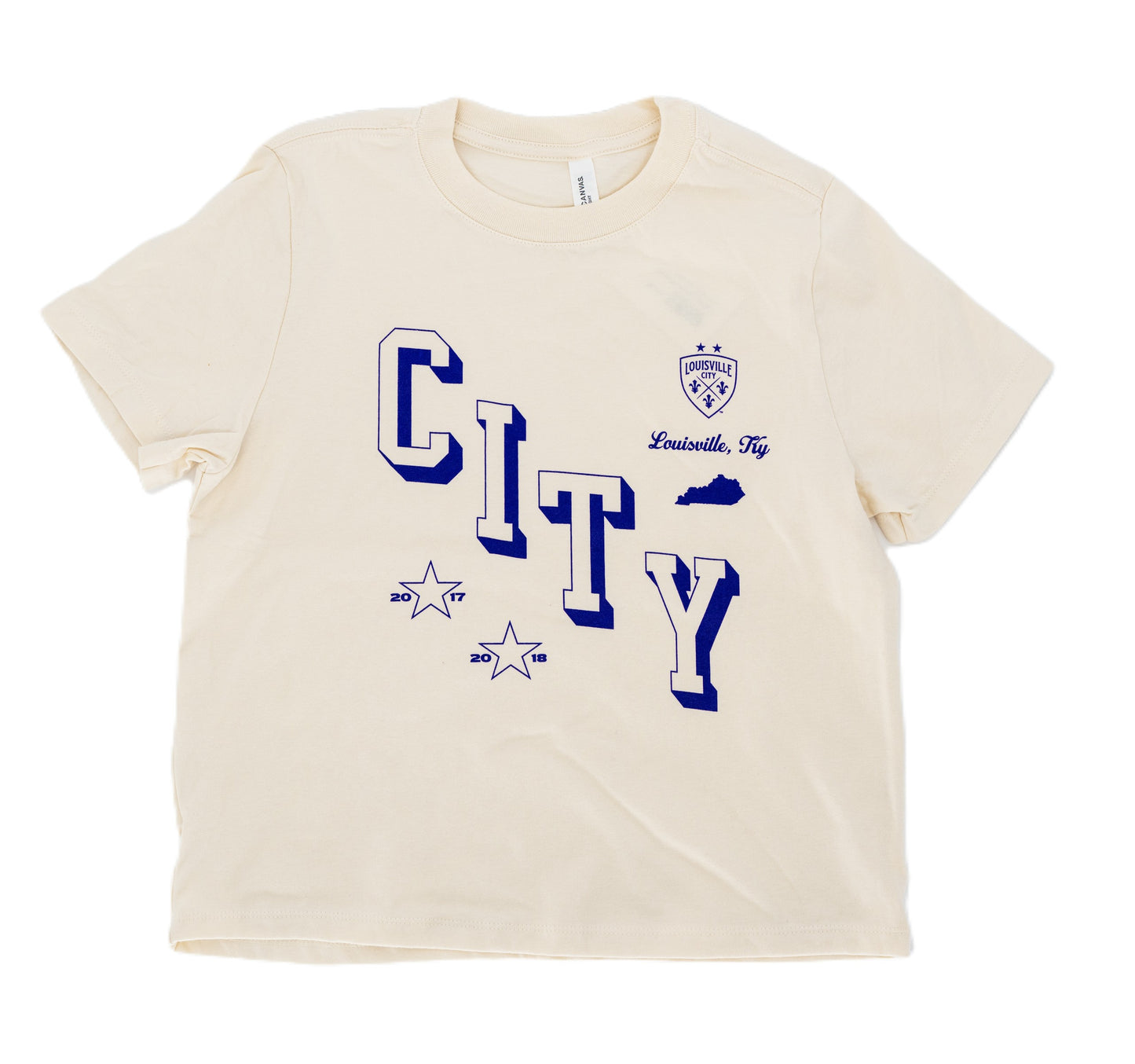 LouCity Women's Diagonal Icons Boxy T-shirt