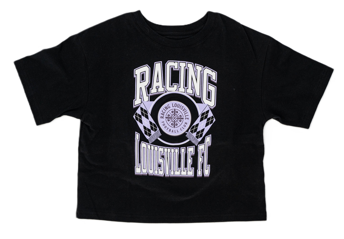 Racing Youth Girls Classic Stack Boxy T-shirt