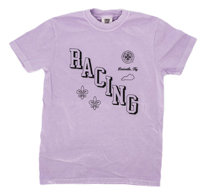 Racing Diagonal Icons Heavyweight T-shirt
