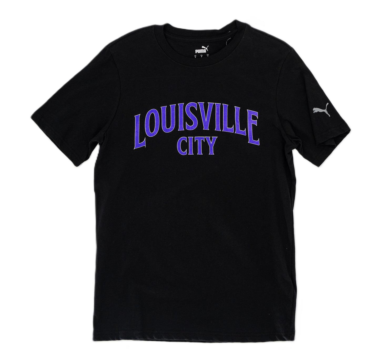 LouCity Puma Curved Wordmark United T-shirt