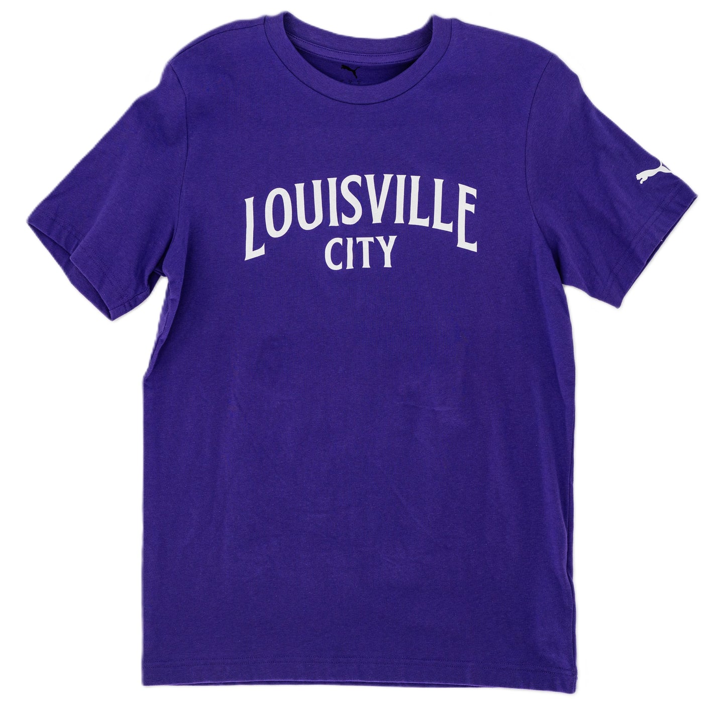 LouCity Puma Curved Wordmark United T-shirt