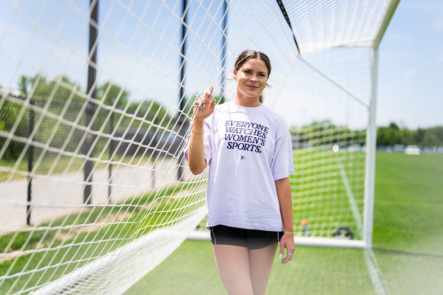 Racing x Togethxr Everyone Watches Women's Sports T-shirt (Restock Coming Mid-June!)