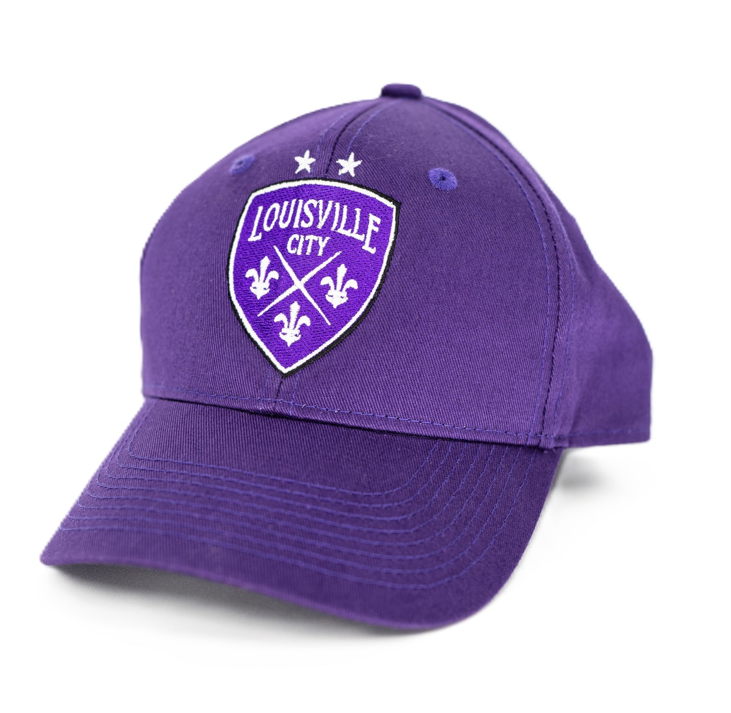 LouCity Youth Champions Primary Logo Structured Hat