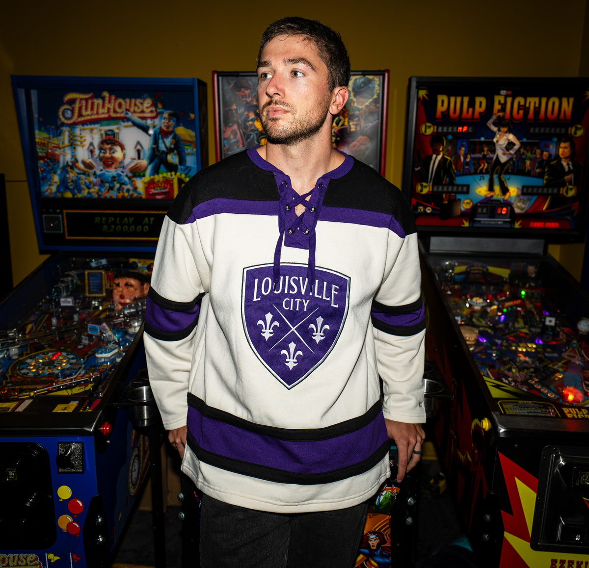 LouCity Uncle Jimmy Hockey Fleece Sweatshirt