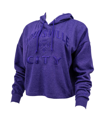 LouCity Women's Corner Tonal Hooded Sweatshirt