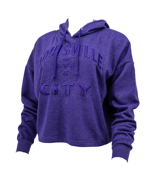LouCity Women's Corner Tonal Hooded Sweatshirt