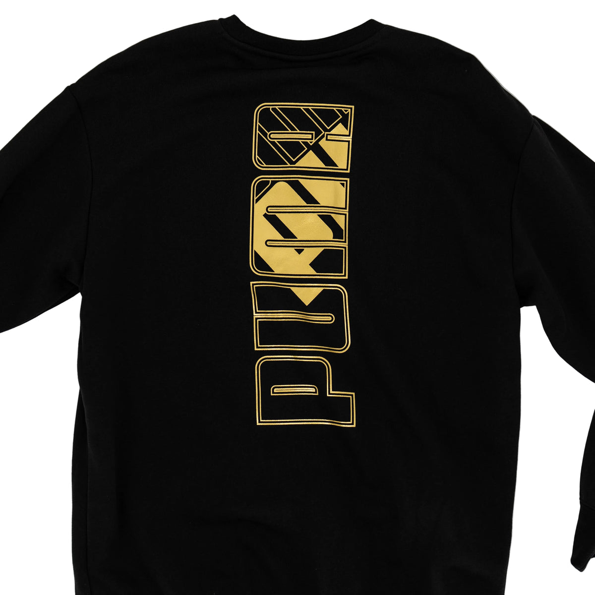 LouCity Puma Black Maximal Metallic Crewneck Sweatshirt