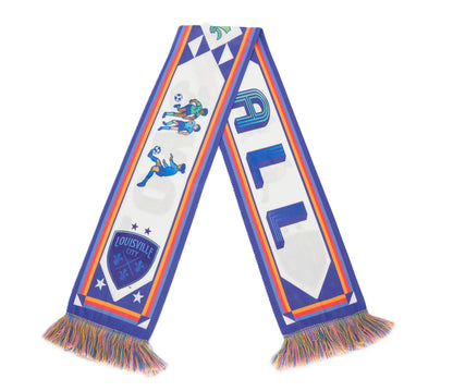 LouCity Pride 2026 Love All XI Summer Weight Scarf