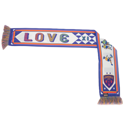 LouCity Pride 2026 Love All XI Summer Weight Scarf
