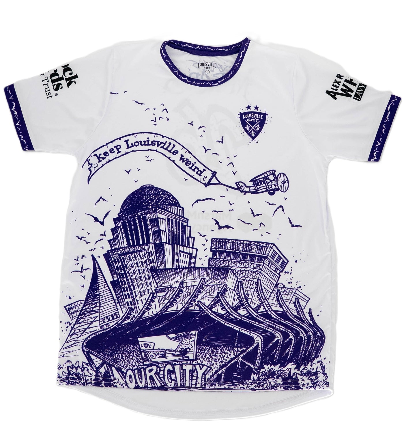 LouCity PRESALE Keep Louisville Weird Jersey Arrives 9/4