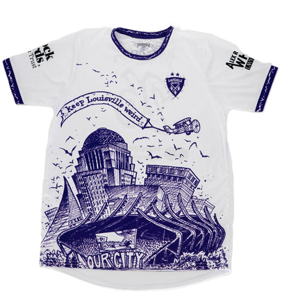 LouCity PRESALE Keep Louisville Weird Jersey Arrives 9/4
