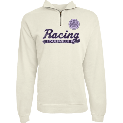 Racing Bing Tea Dyed Ringspun 1/4 Zip Sweatshirt