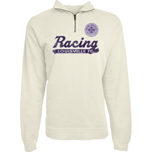 Racing Bing Tea Dyed Ringspun 1/4 Zip Sweatshirt