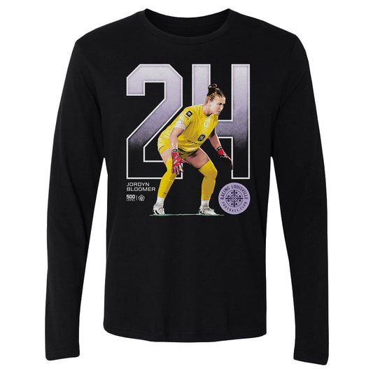 Racing Jordyn Bloomer Outline Long Sleeve T-shirt Print on Demand ALLOW 4-7 BUSINESS DAYS FOR DELIVERY