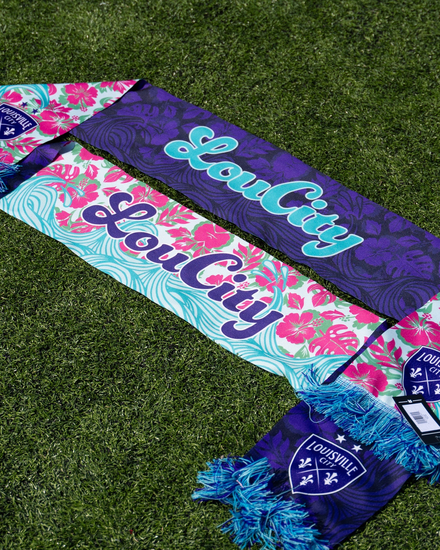 LouCity Hawaiian Summer Weight Scarf